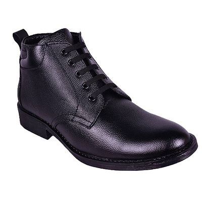 Casual Leather Boots For Bikers