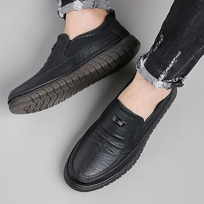 Men's Vegan Leather Loafers