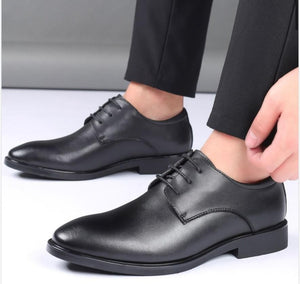 Mens Black Leather Shoes