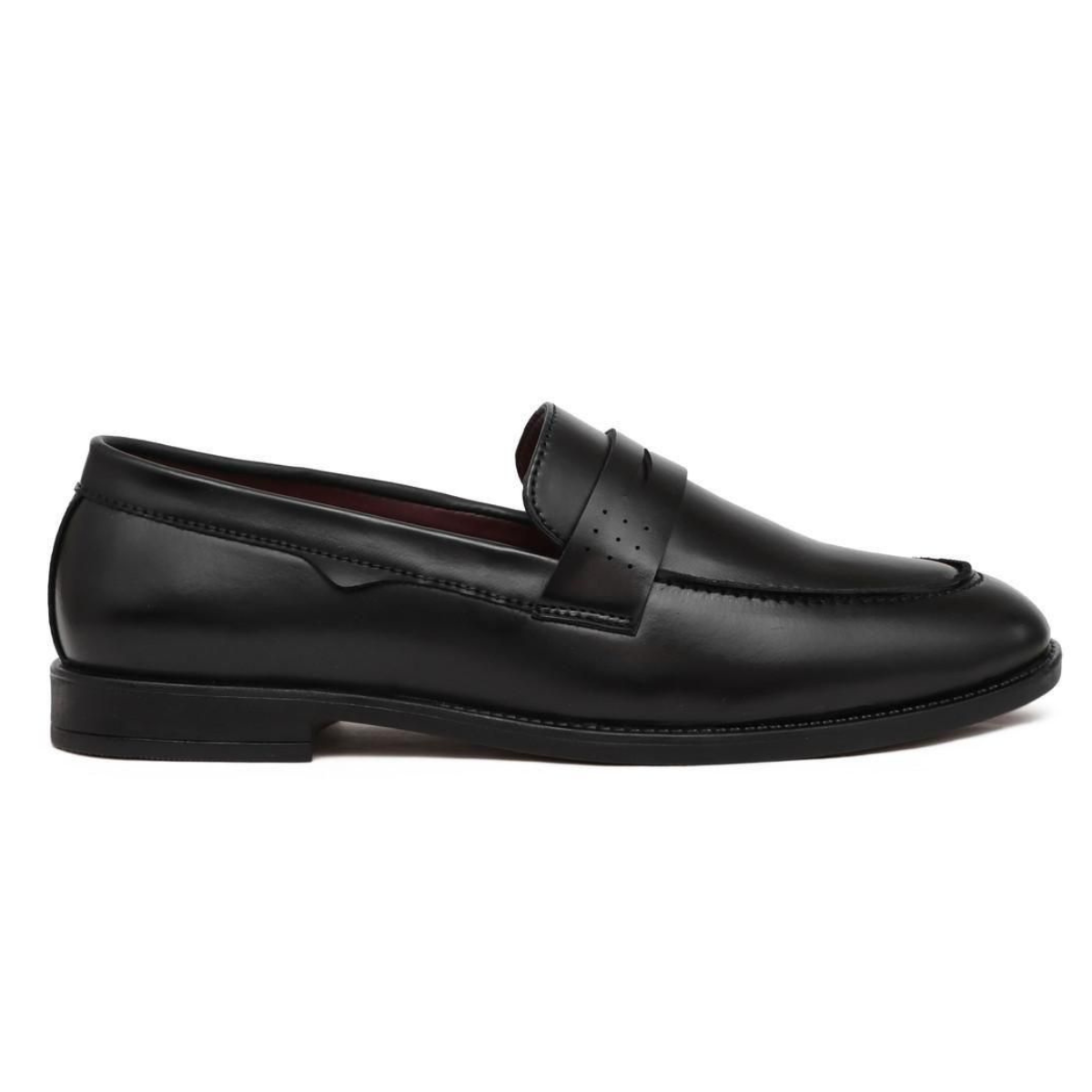 Black Leather Shoes for Men