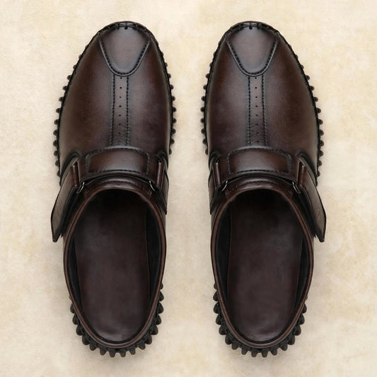 Men's Brown Bantu Loafer | Slip-On Casual Shoes
