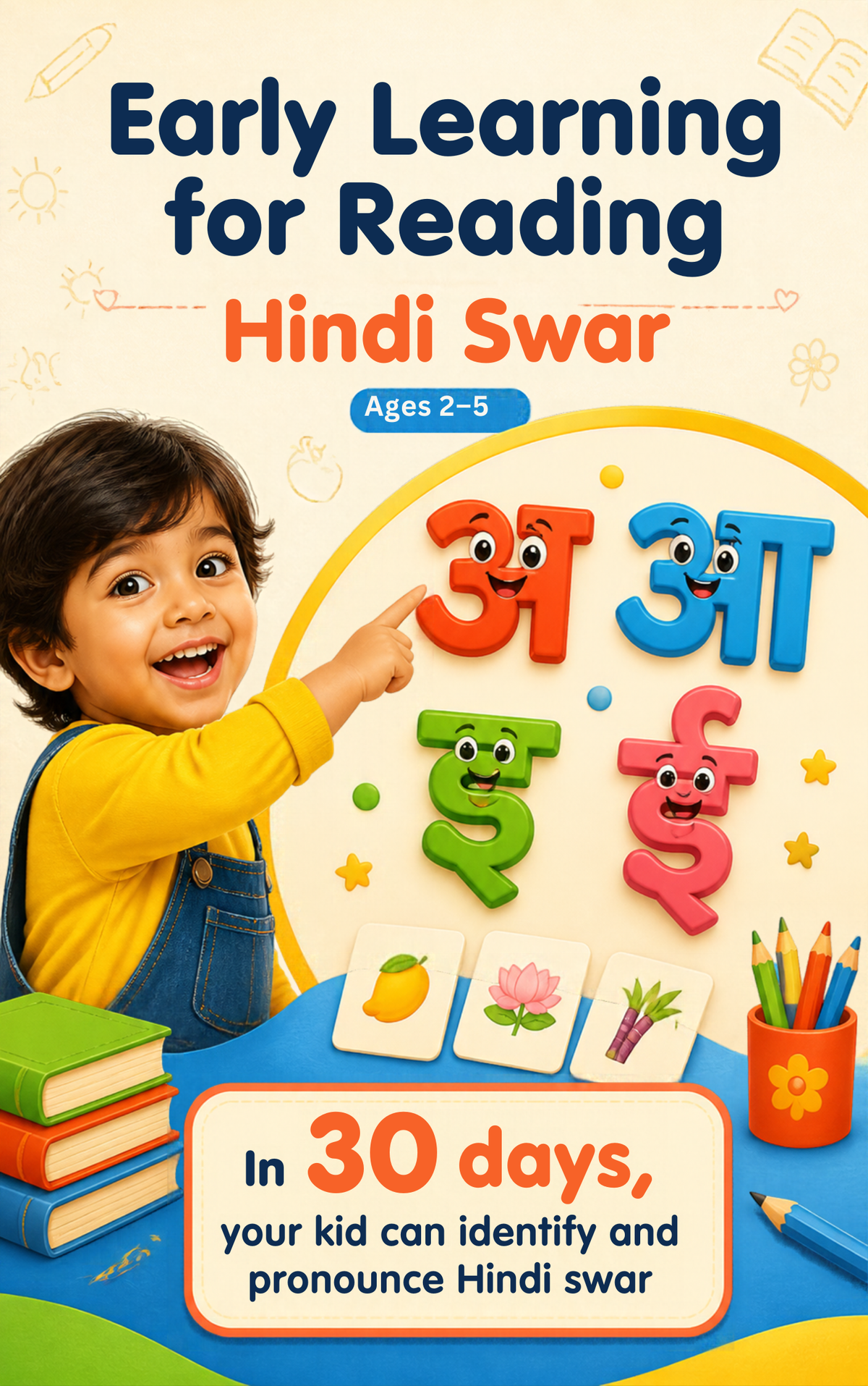 Hindi Swar - Early Learning Ebook