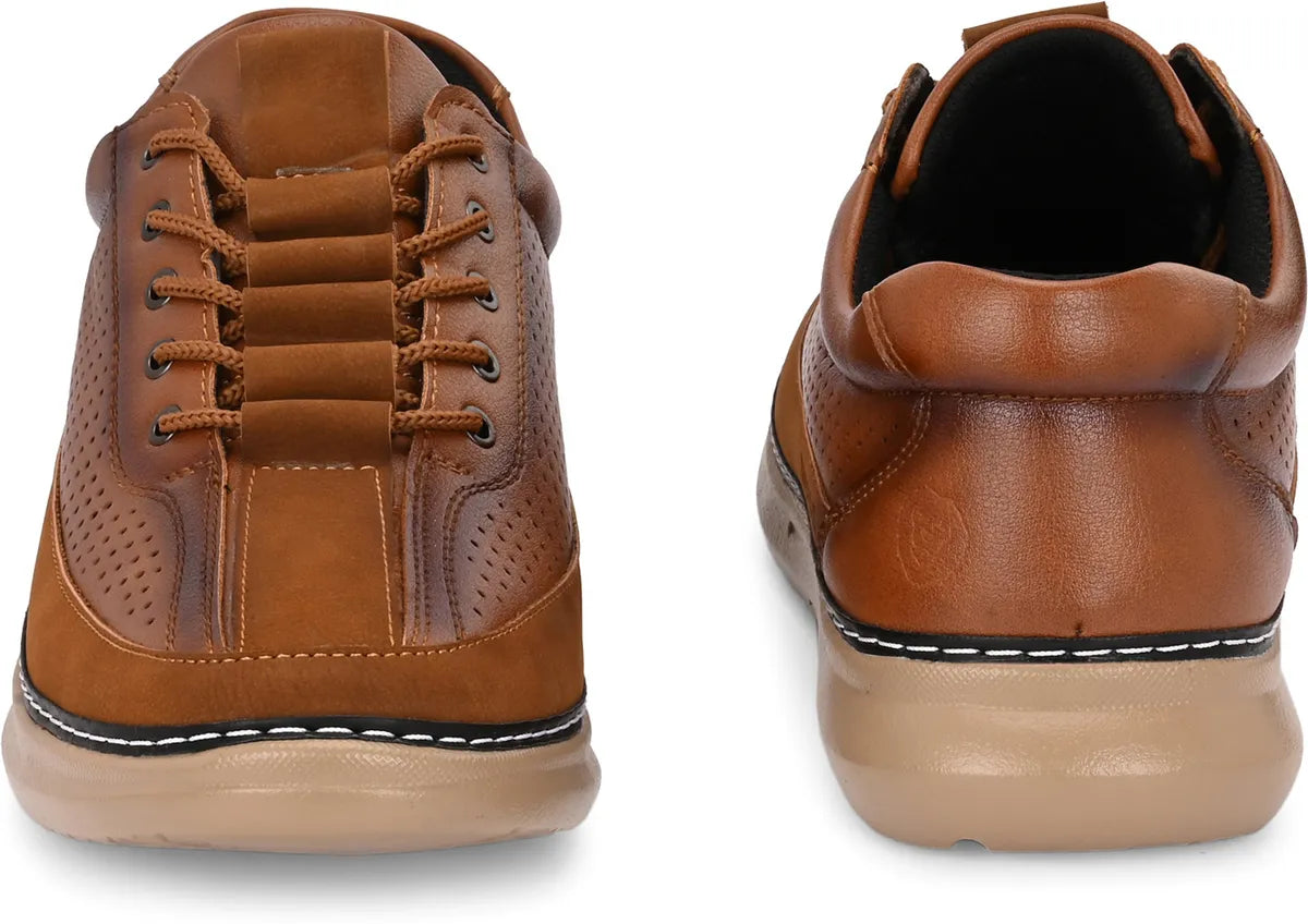 Men's Lightweight Laser Cuts Sneakers