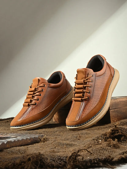 Men's Lightweight Laser Cuts Sneakers