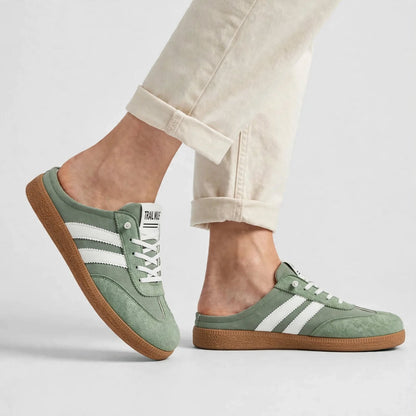Backless Sneakers for Men & Women – Olive