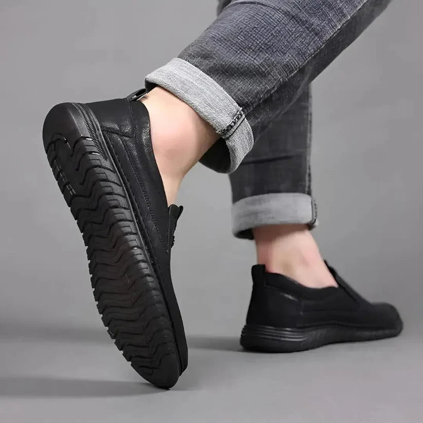 Men's Vegan Leather Loafers
