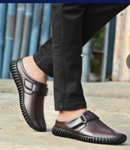Men's Brown Loafer Shoes – Bantu Style Slip-On | Premium Casual Footwear