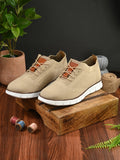 Men's Cream Oxford Casual Shoes – Smart Look, All-Day Comfort