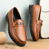 Men's Tan Horsebit Loafers – Modern Luxury Slip-On for Every Occasion