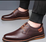 Men's Brown Derby Formal Shoes – Office-Ready Look, All-Day Comfort
