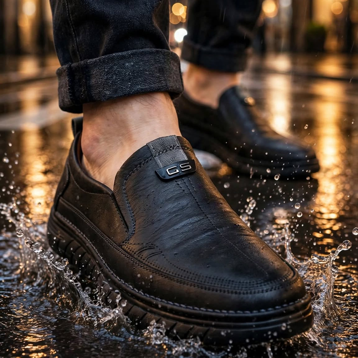 Men's Casual Faux Leather Shoes