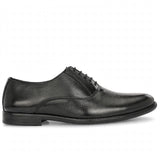 Premium Black Oxford Leather Shoes - Perfect for Office, Meetings & Weddings