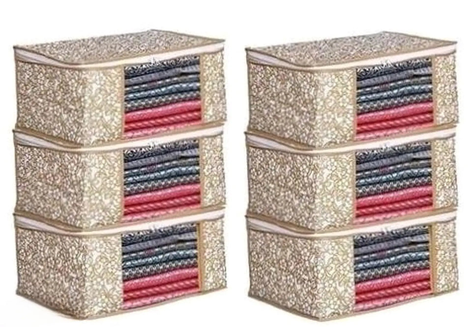 Cloth Organizer Combo (pack of 6)