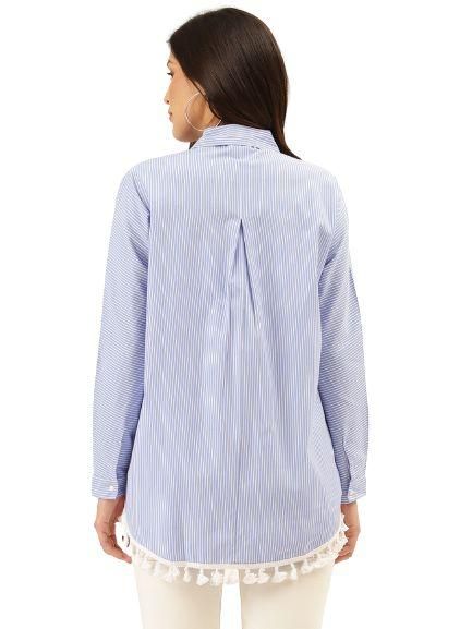 Style Quotient Women's Cotton Polycotton Stripe Shirts