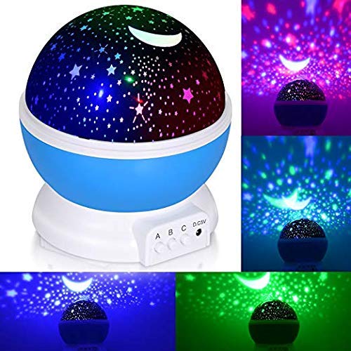 Rotating Cosmos Bed Night Projector