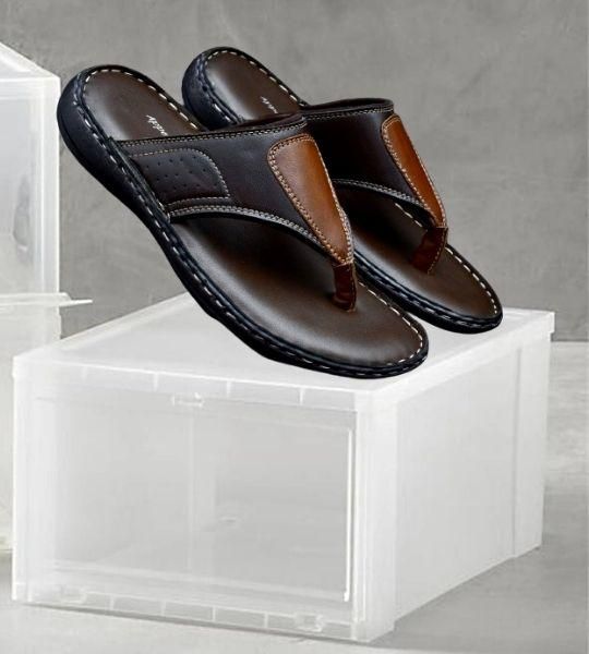 Genuine Leather Slippers for Men