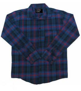 Cotton Checkered Full Sleeves Regular Fit Casual Shirts