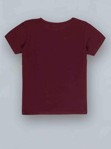 Urgear Kid's Cotton Printed Short Sleeves T-shirt