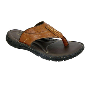AM PM Genuine Leather Men's Daily Wear Slippers
