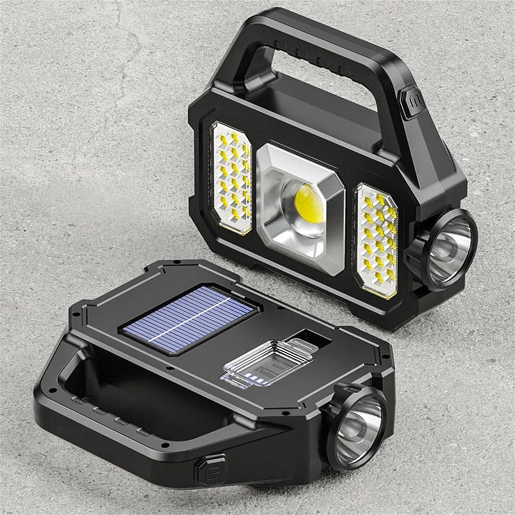 Solar Rechargeable LED Torch Light