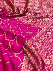 Gorgeous Jacquard Weavimg Kanjivaram Silk Sarees