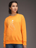 Women's Wool Printed Sweatshirt