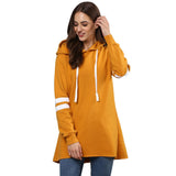 Campus Sutra Women Solid Stylish A-Line Casual Winter Sweatshirts