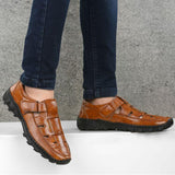 Roman Leather Sandals For Men