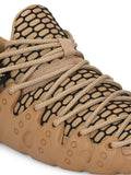 Bucik Men's Brown Mesh Lace-Up Running Sports Shoes
