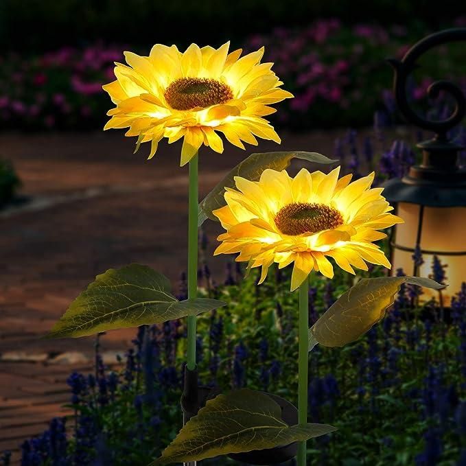 Sunflower Solar Powered Light (Multi Sets)