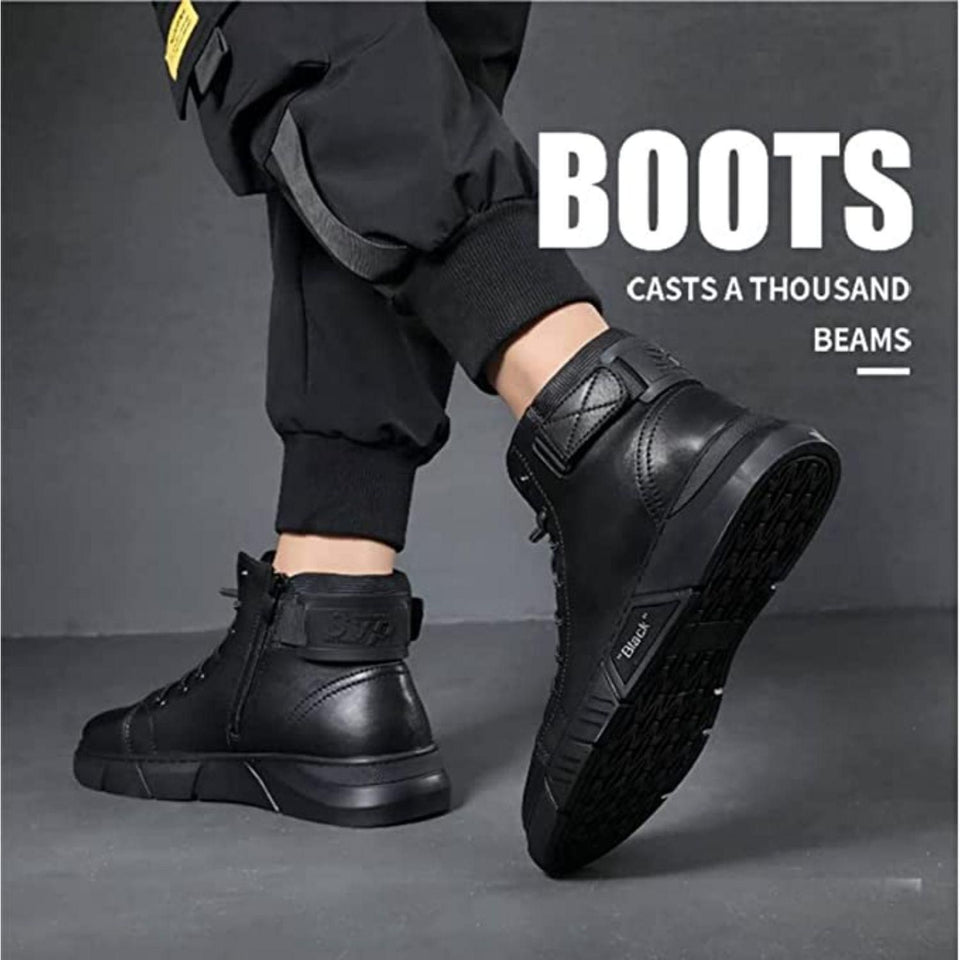 Mens Stylish Synthetic Boots