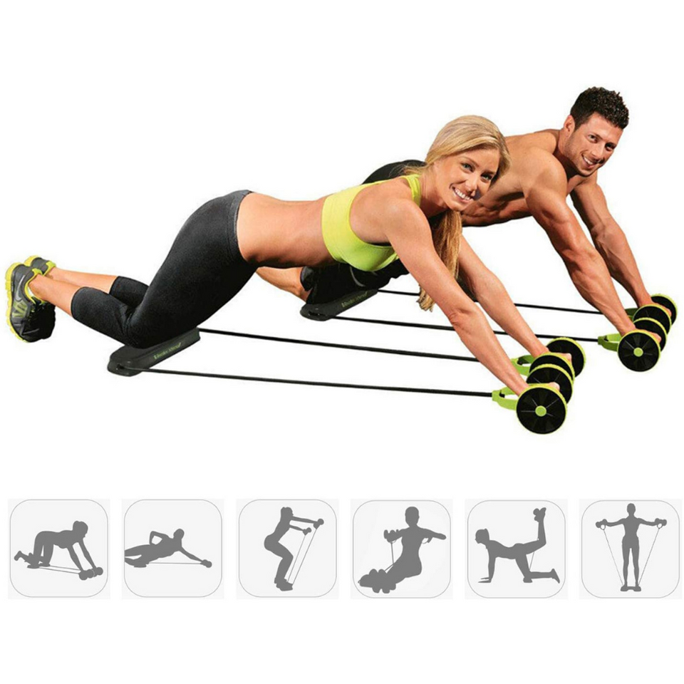 Core Double Wheels Ab Roller