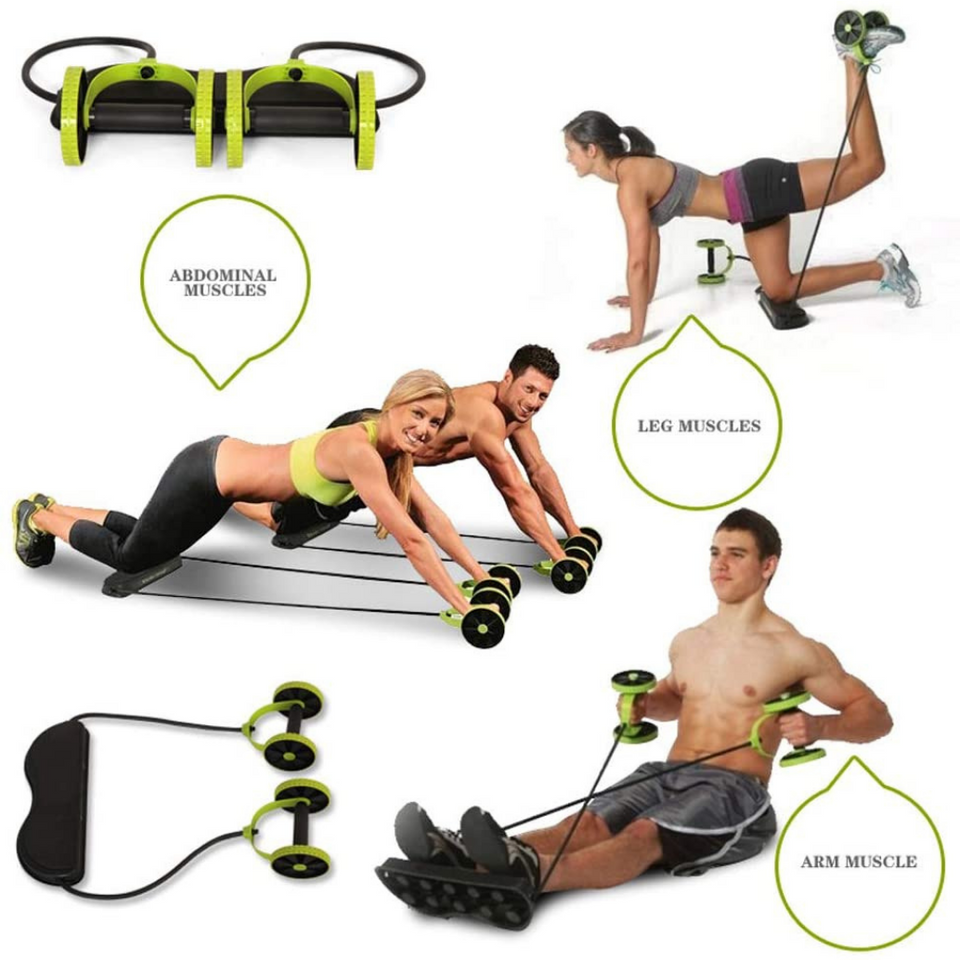 Core Double Wheels Ab Roller