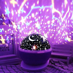 Rotating Cosmos Bed Night Projector